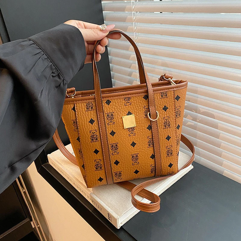 Women'S Tote Bags Designer - Elegant Retro Fashion Bucket Bag for