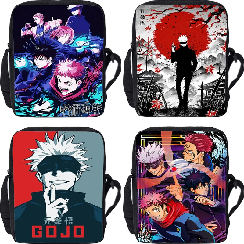 Women'S Japanese Bags - Japanese Anime Jujutsu Messenger Bag Boys