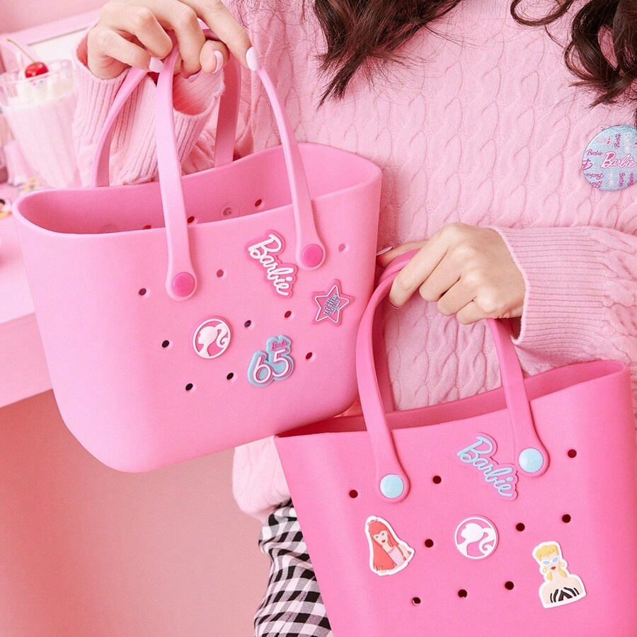 Women'S Tote Bags Designer - MINISO Barbie Sunlight Shining Series Tote