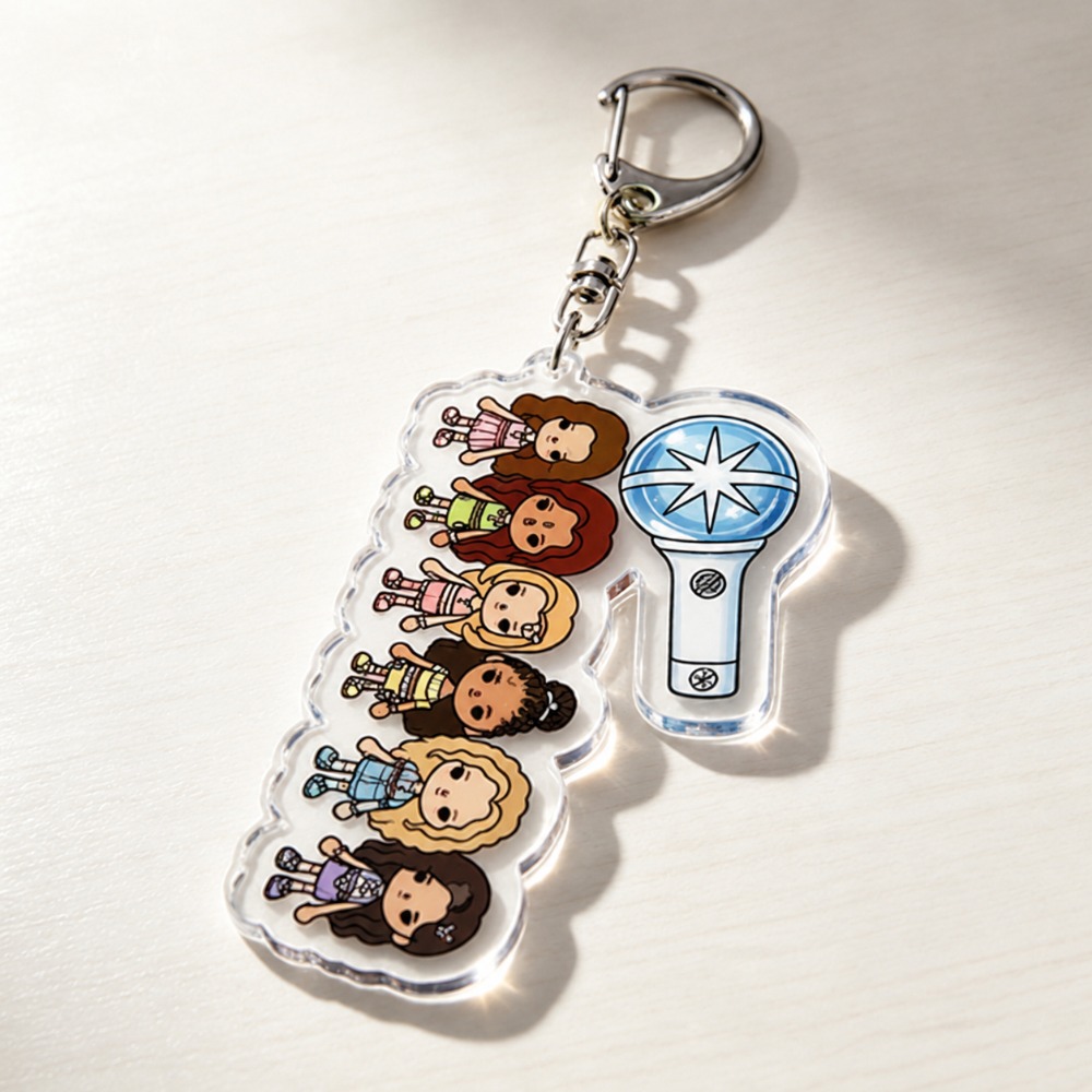 K-pop Katseye Keychain Accesso - Women'S Japanese Bags 评论和价格