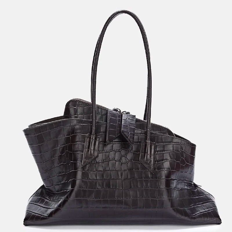 Retro Crocodile Pattern Large  - Women'S Tote Bags Designer 评论和价格