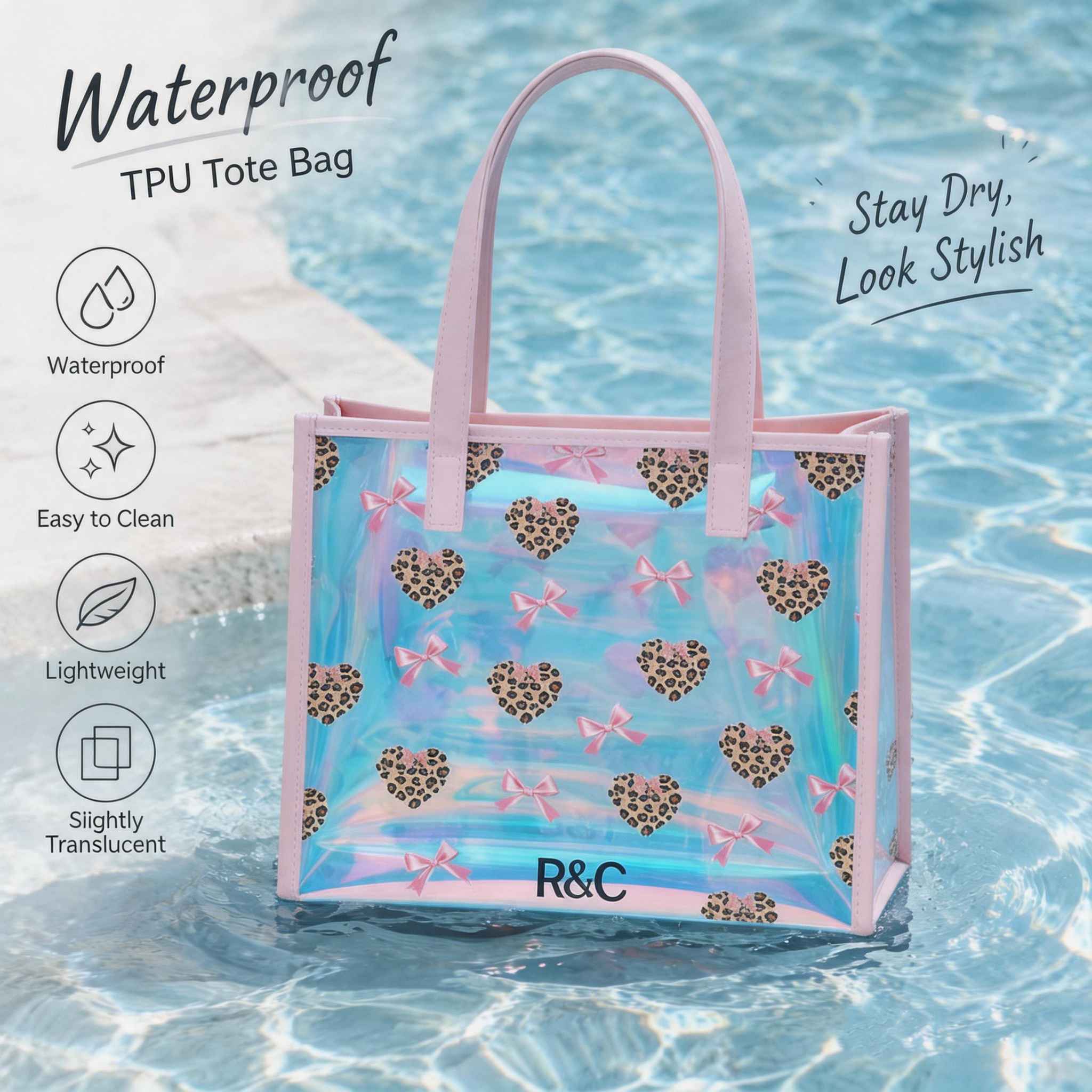 Waterproof TPU Tote Bag for Wo - Women Bags Lv 评论和价格