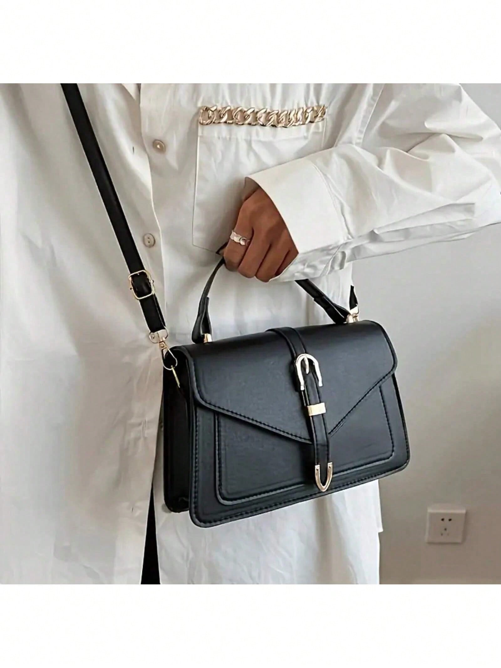 Women PU Leather Handbag Elega - Women Hand Bags For Office 评论和价格