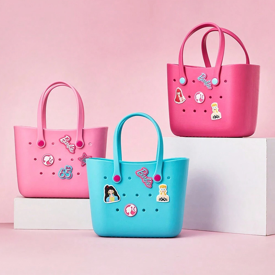 MINISO Barbie Sunlight Shining - Women'S Tote Bags Designer 评论和价格