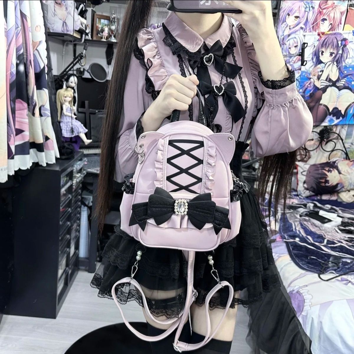 Japanese Jirai Kei Lolita Back - Women'S Japanese Bags 评论和价格
