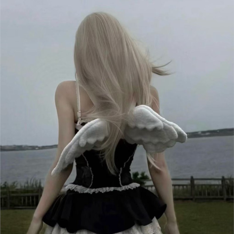 JIAERDI Sweet White Angel Wing - Women'S Japanese Bags 评论和价格