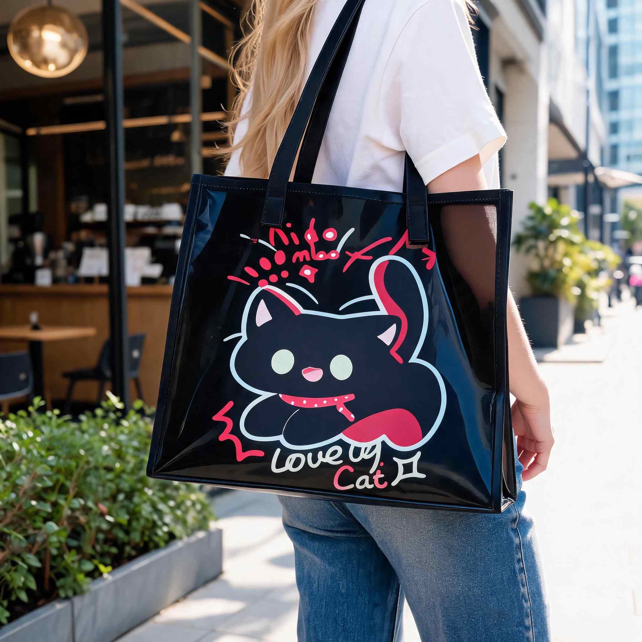 PVC Tote Bag for Women Waterpr - Women Bags Lv 评论和价格