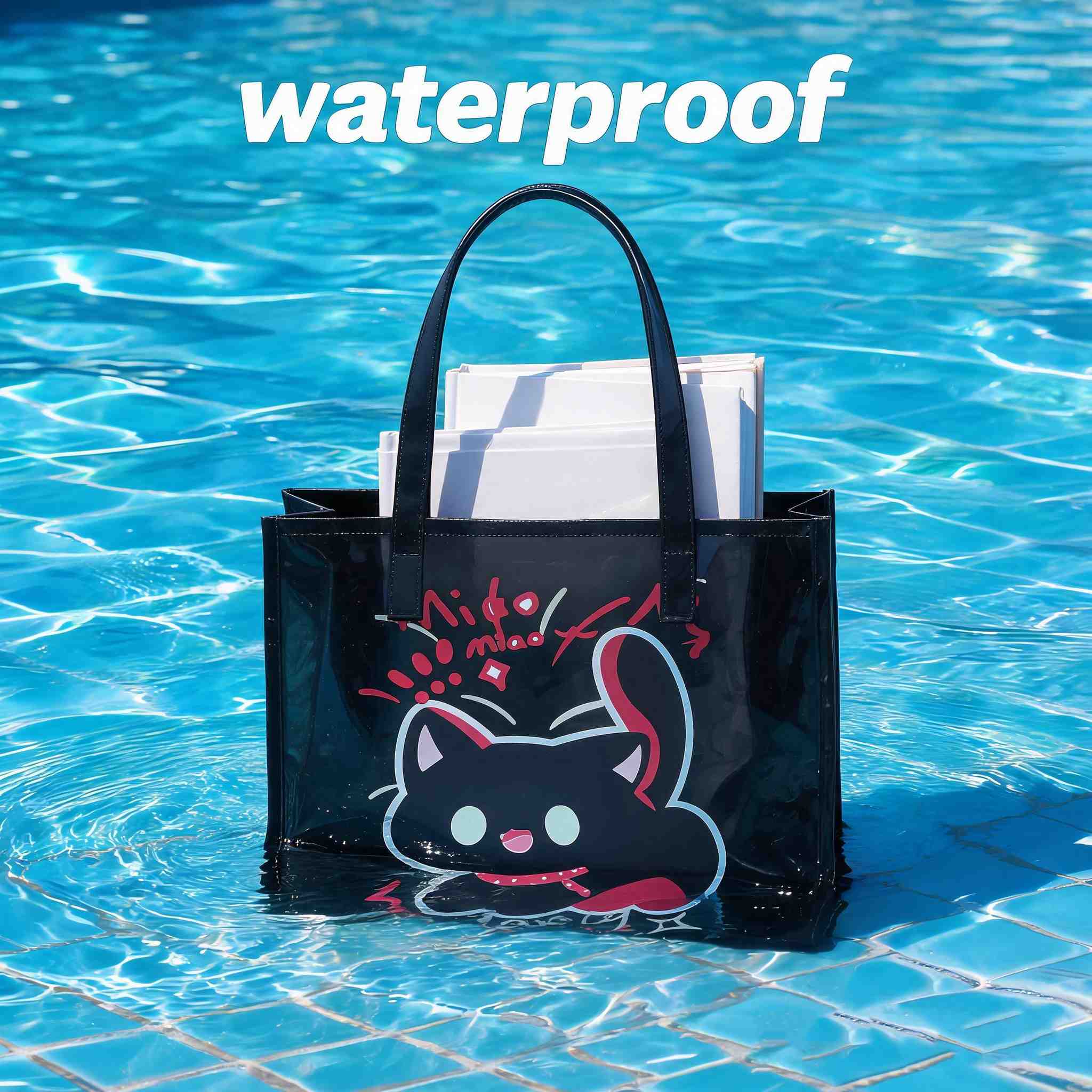 PVC Tote Bag for Women Waterpr - Women Bags Lv 评论和价格