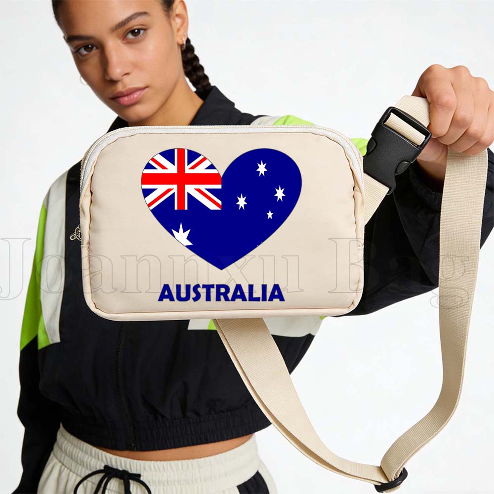 Australia Flag Fanny Pack Spor - Women Bags In Australia 评论和价格