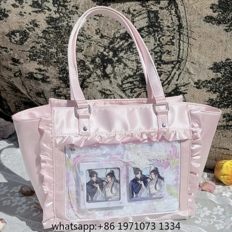 New  Sweet Lolita Pink Ita Bag - Women'S Japanese Bags 评论和价格
