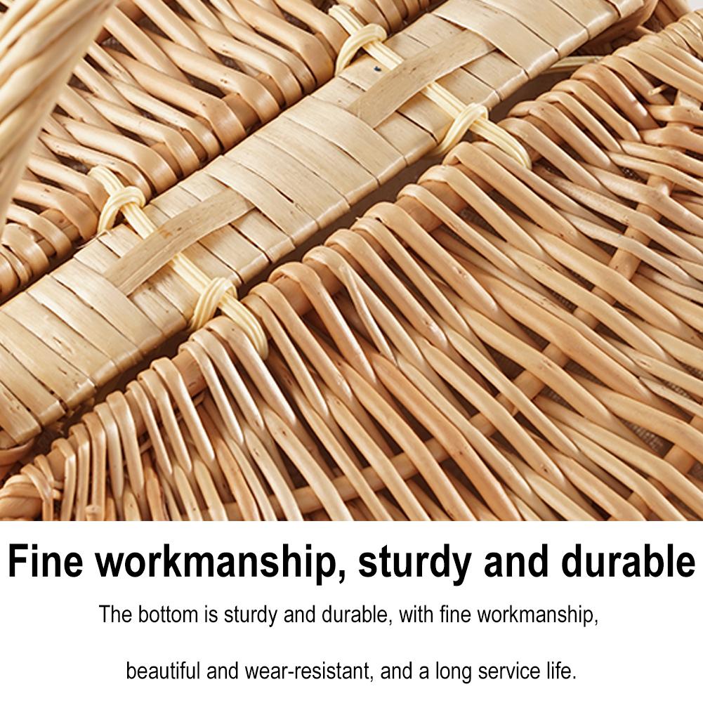 Handmade Woven Wicker Baskets, - Basket Bag Wicker 评论和价格