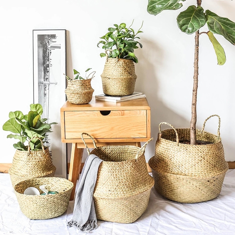 Zerolife Seaweed Wicker Basket - Basket Bag Wicker 评论和价格