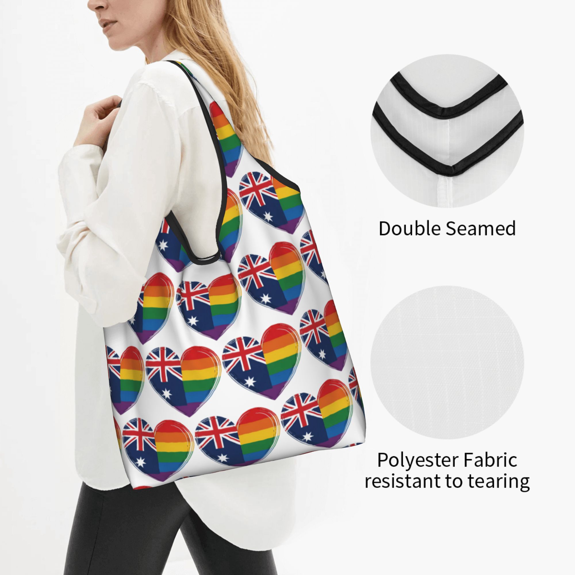 LGBTQ Australia Gay Pride Hear - Women Bags In Australia 评论和价格