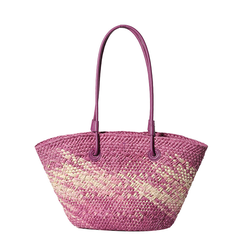 Casual Rattan Large Capacity T - Basket Bag Wicker 评论和价格
