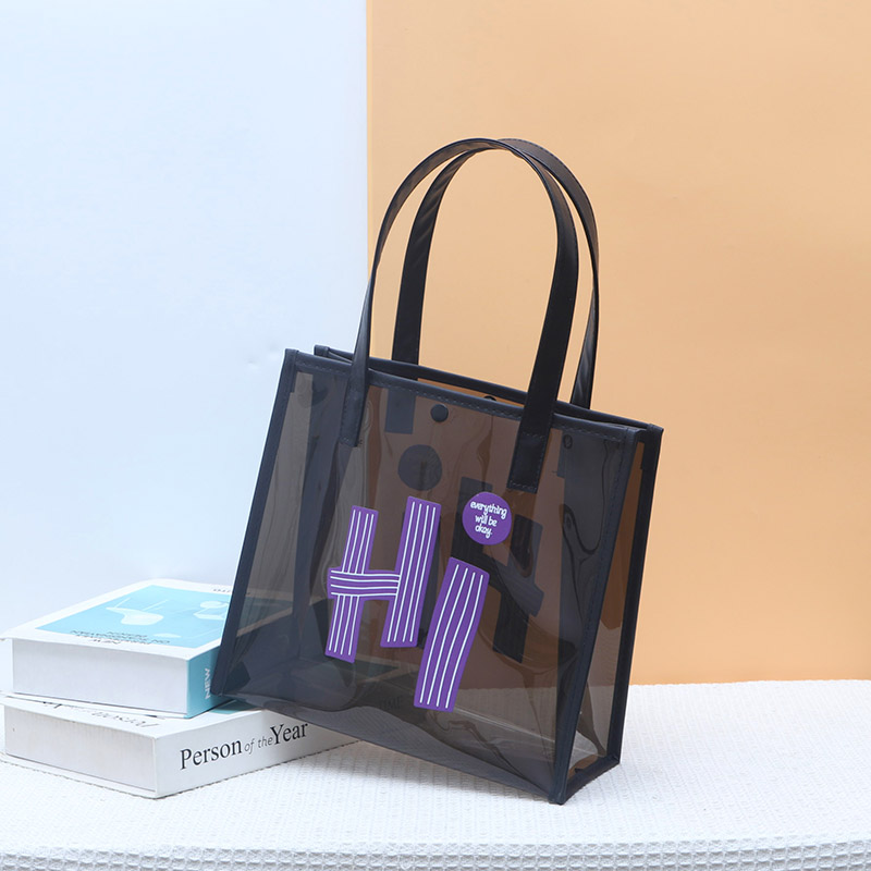 Women Transparent PVC Tote Wat - Women Bags Lv 评论和价格