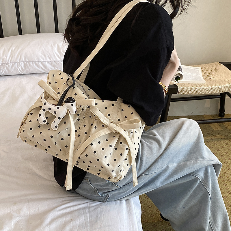 New Fashion Polka Dot Tote Bag - Women'S Tote Bags Designer 评论和价格