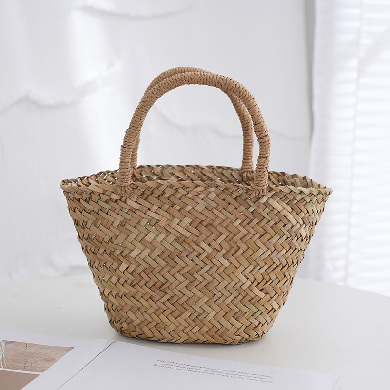 Handmade Wicker Rattan Bag Boh - Basket Bag Wicker 评论和价格