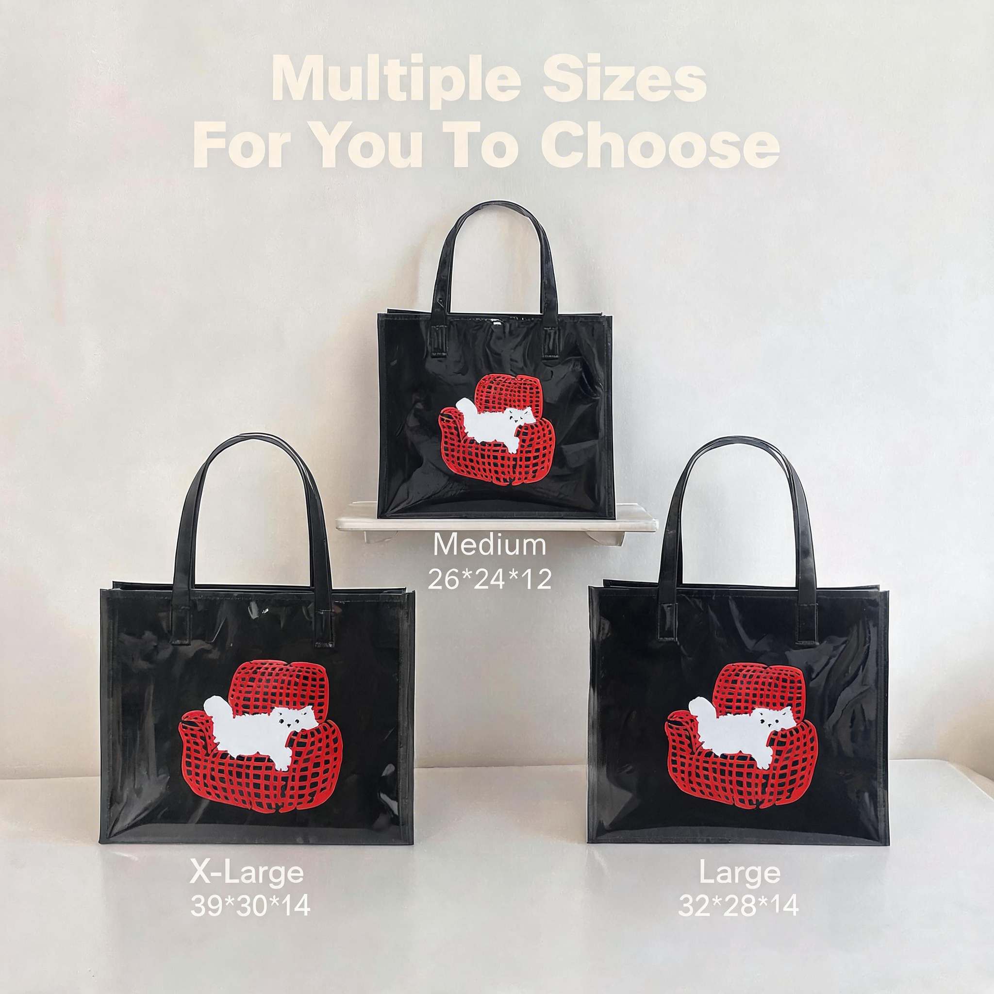 Women Waterproof PVC Tote Bag  - Women Bags Lv 评论和价格